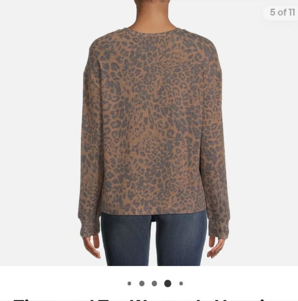 Leopard Print Sweater